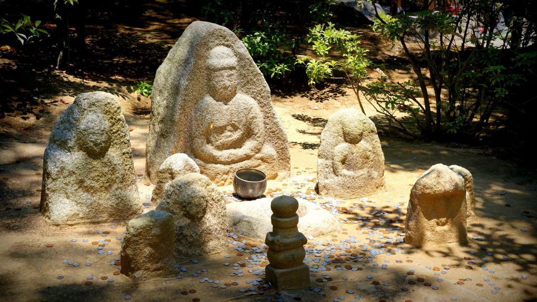 jardines del templo Rokuon-ji