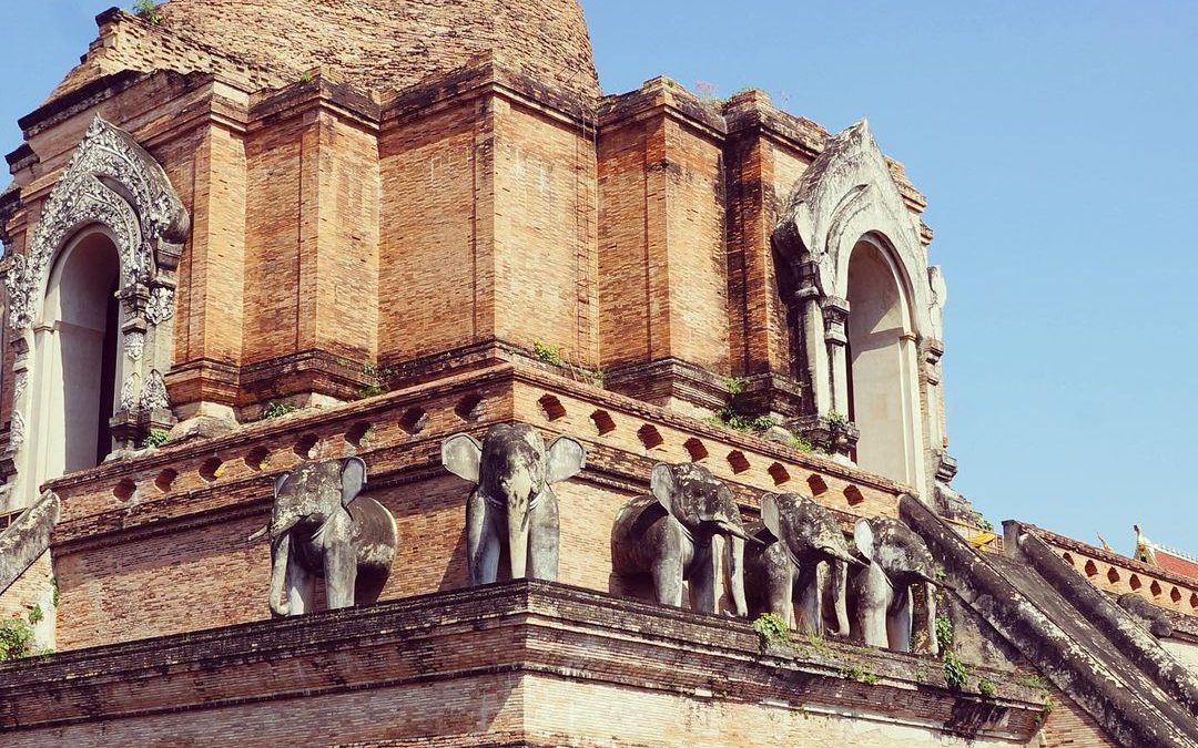 Templos en Chiang Mai - Chedi Luang