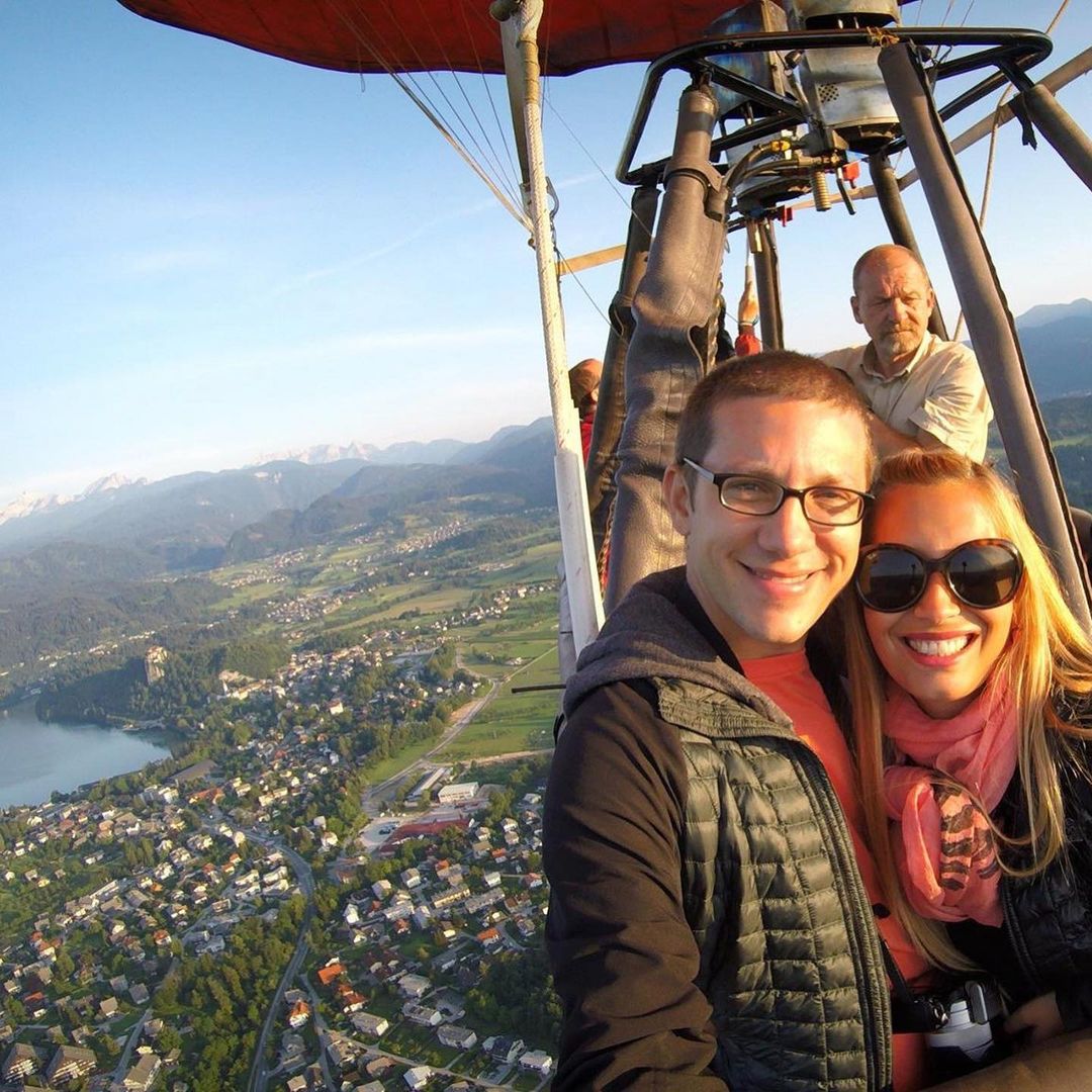 Globo aerostático en Bled
