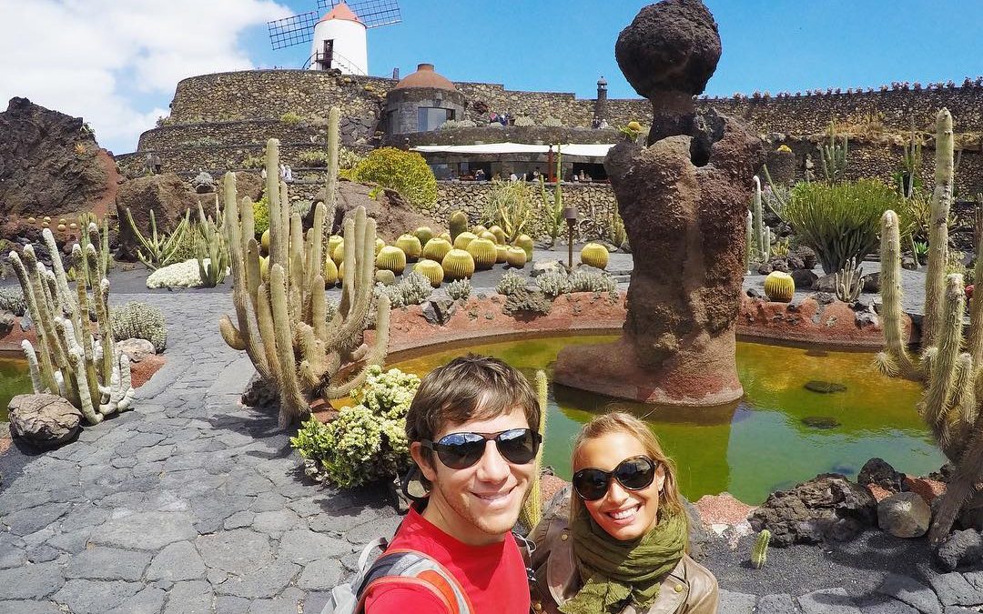 Visitamos el Jardín de Cactus de Lanzarote