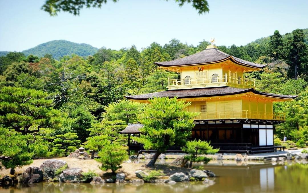 El templo Kinkaku-ji | El templo del pabellón de oro – Japón