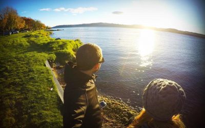 Una tarde en el Lago Taupo!