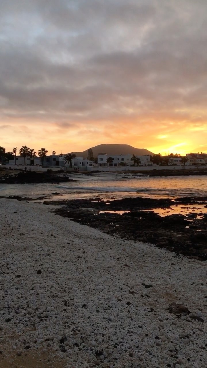 Playa del Sunset en Corralejo